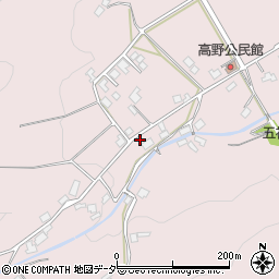 岐阜県飛騨市古川町高野779-1周辺の地図