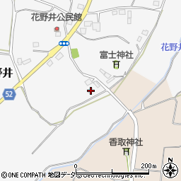 茨城県小美玉市花野井747周辺の地図