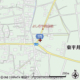 群馬県藤岡市東平井584-3周辺の地図