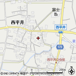 群馬県藤岡市西平井1217周辺の地図