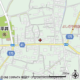 群馬県藤岡市東平井1210周辺の地図