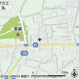 群馬県藤岡市東平井1114周辺の地図