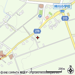有限会社ベスト設備　梓川営業所周辺の地図