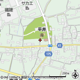 東平井公民館周辺の地図