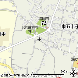 埼玉県本庄市東五十子110-8周辺の地図