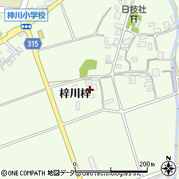 長野県松本市梓川梓1217-1周辺の地図