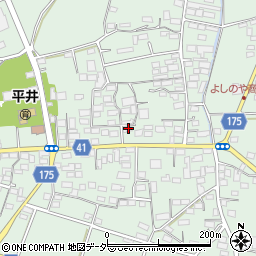 群馬県藤岡市東平井1139周辺の地図