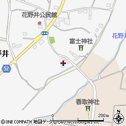 茨城県小美玉市花野井745周辺の地図