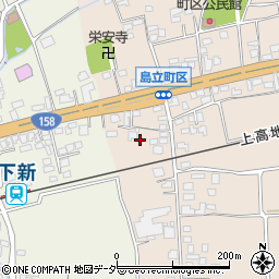 長野県松本市島立2493周辺の地図