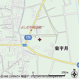 群馬県藤岡市東平井589-2周辺の地図