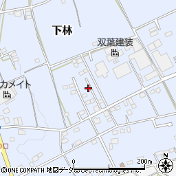 茨城県石岡市下林3301-15周辺の地図