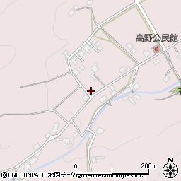 岐阜県飛騨市古川町高野752周辺の地図
