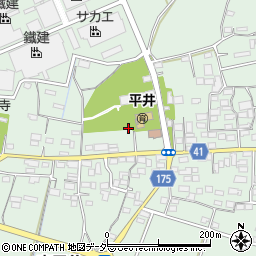 群馬県藤岡市東平井1091周辺の地図