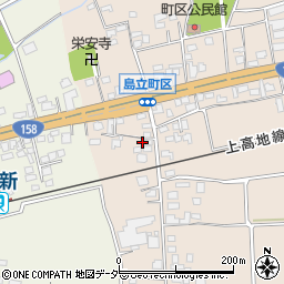 長野県松本市島立2482周辺の地図
