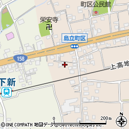 長野県松本市島立2494周辺の地図