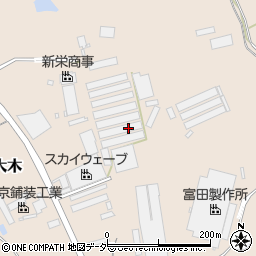 茨城県下妻市大木1292周辺の地図