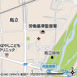 長野県松本市島立1708周辺の地図