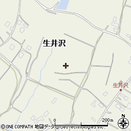 茨城県東茨城郡茨城町生井沢周辺の地図