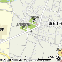 埼玉県本庄市東五十子619周辺の地図