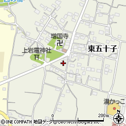 埼玉県本庄市東五十子617周辺の地図