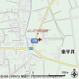 群馬県藤岡市東平井588周辺の地図