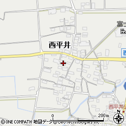 群馬県藤岡市西平井1236-1周辺の地図