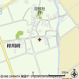 長野県松本市梓川梓1222周辺の地図