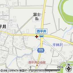 群馬県藤岡市西平井1200周辺の地図