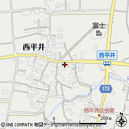 群馬県藤岡市西平井1204周辺の地図