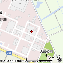 長谷川香料株式会社　板倉工場周辺の地図