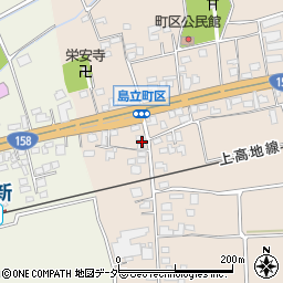 長野県松本市島立2481周辺の地図