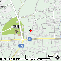 群馬県藤岡市東平井1123周辺の地図