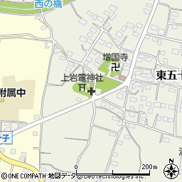 埼玉県本庄市東五十子20周辺の地図