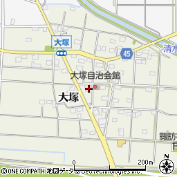 埼玉県深谷市大塚309周辺の地図