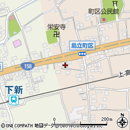 長野県松本市島立2476周辺の地図