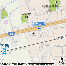 長野県松本市島立2478周辺の地図