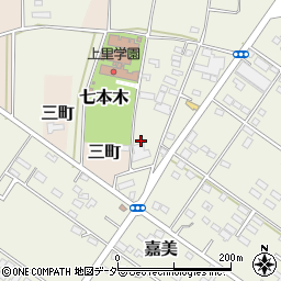 埼玉県児玉郡上里町嘉美832-3周辺の地図