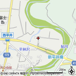 群馬県藤岡市西平井1141周辺の地図