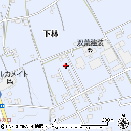 茨城県石岡市下林3301-31周辺の地図