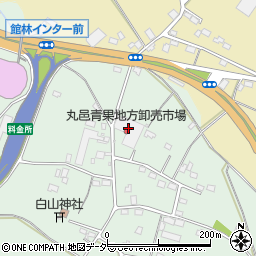 株式会社丸邑中央青果地方卸売市場周辺の地図