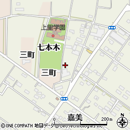 埼玉県児玉郡上里町嘉美832周辺の地図