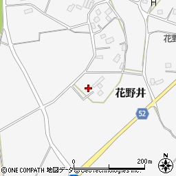 茨城県小美玉市花野井628周辺の地図