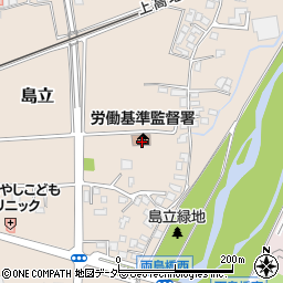 長野県松本市島立1696周辺の地図