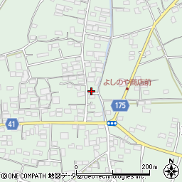 群馬県藤岡市東平井1233周辺の地図