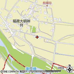 埼玉県本庄市堀田879-1周辺の地図