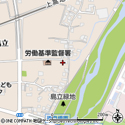 長野県松本市島立1703周辺の地図