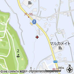 茨城県石岡市下林2503-1周辺の地図