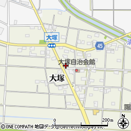 埼玉県深谷市大塚308周辺の地図