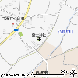 茨城県小美玉市花野井27周辺の地図