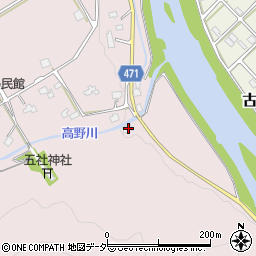 岐阜県飛騨市古川町高野1227周辺の地図